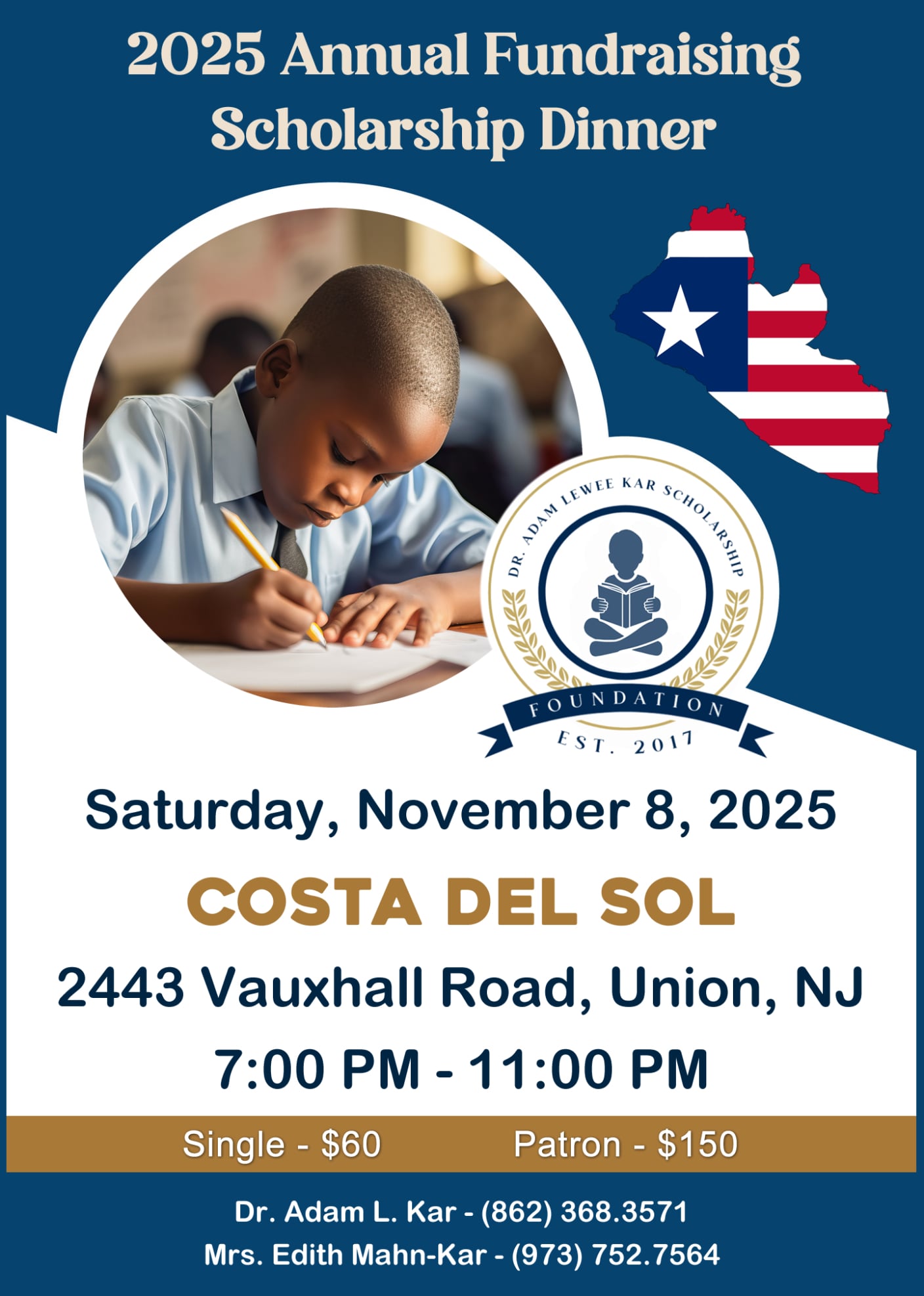 2025 Annual Fundraising Scholarship Dinner